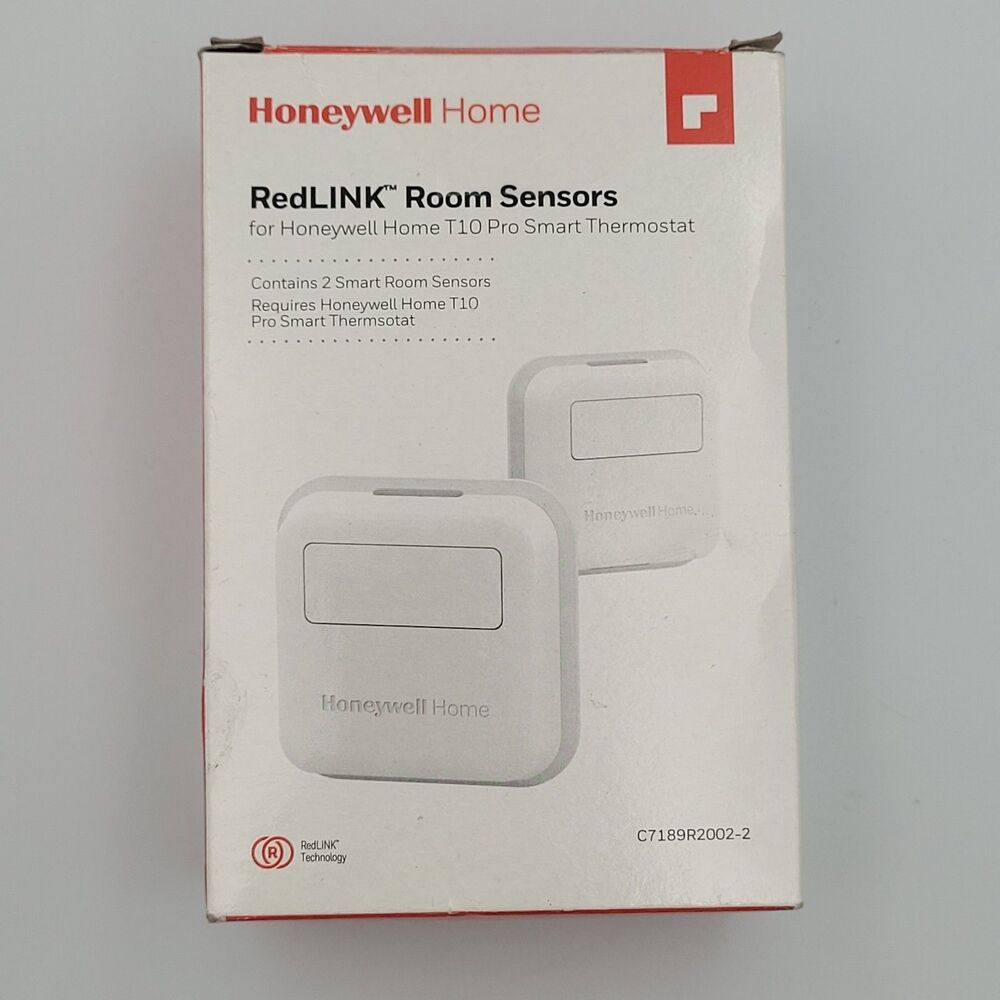 Honeywell Home RedLINK Room Sensors 2-Pack Wireless for T10 Pro Smart Thermostat